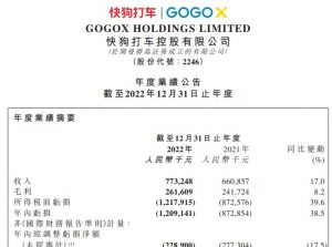 快狗打車公布2022年度業(yè)績(jī)公告 總體實(shí)現(xiàn)增長(zhǎng)-物流之家