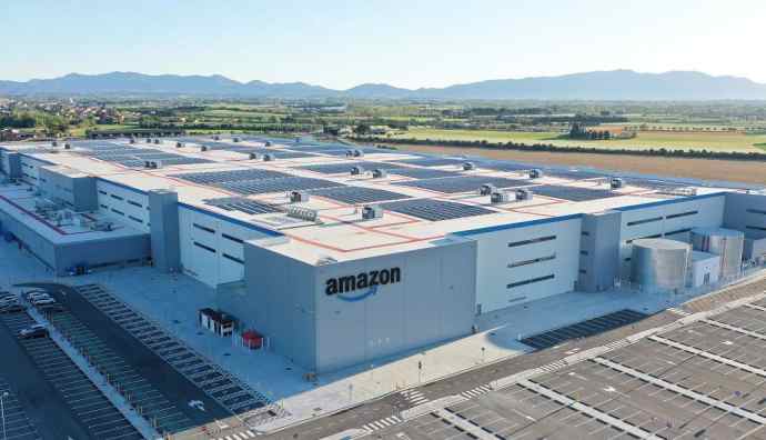 亞馬遜西班牙赫羅納的新機器人配送中心投入使用-物流之家