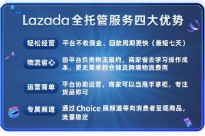 Lazada全托管業務“Choice” 正式在菲律賓站點上線-物流之家