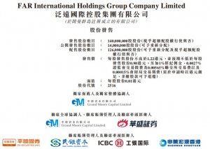 泛遠國際物流上市，阿里巴巴持股10.58%-物流之家