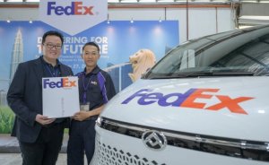 聯(lián)邦快遞開展從馬來西亞到新加坡首次跨境電動汽車遞送試驗-物流之家