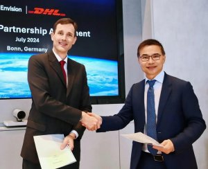 DHL 與遠景科技集團達成戰略合作伙伴關系。-物流之家