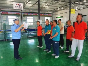 武山公安交警深入快遞物流企業(yè)開展交通安全宣傳活動-物流之家