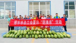 新疆郵政管理系統開展“夏日送清涼”活動-物流之家