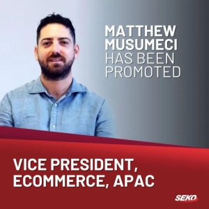 SEKO物流任命Matthew Musumeci為亞太區電子商務副總裁-物流之家