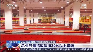 2024年12月電商物流指數(shù)為112.7點-物流之家