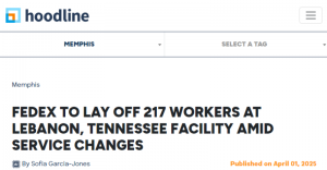 聯邦快遞關停美國黎巴嫩市服務 裁減超200名員工-物流之家