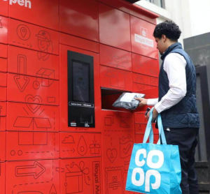 英國皇家郵政智能快遞柜入駐Co-op超市-物流之家